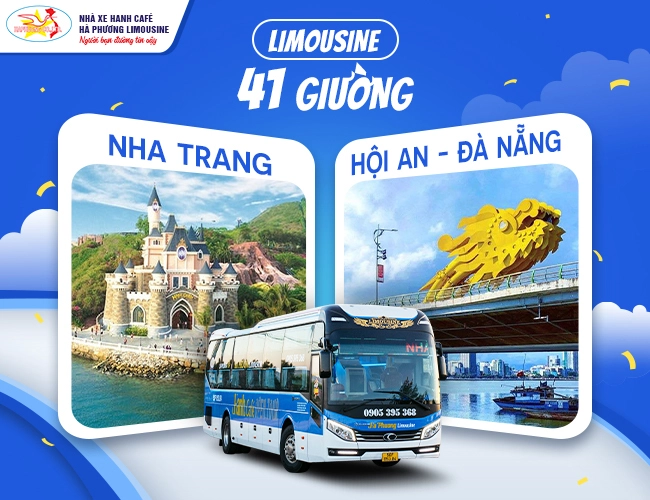 Bus Nha Trang - Hoi An, Đa Nang